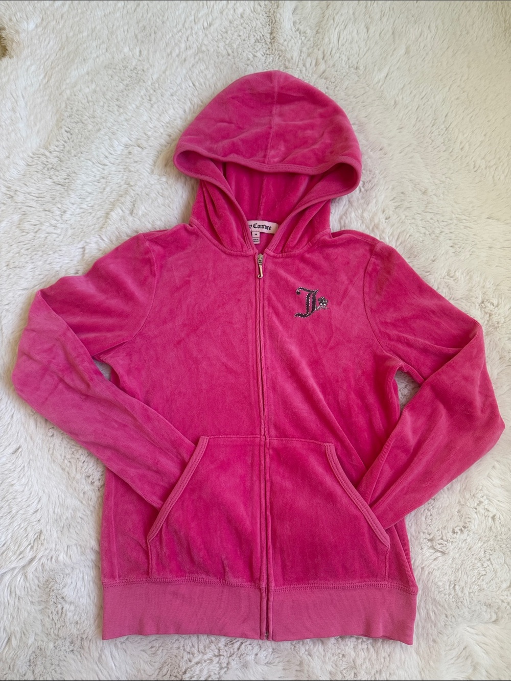 Juicy Couture Velour Zip Hoodie